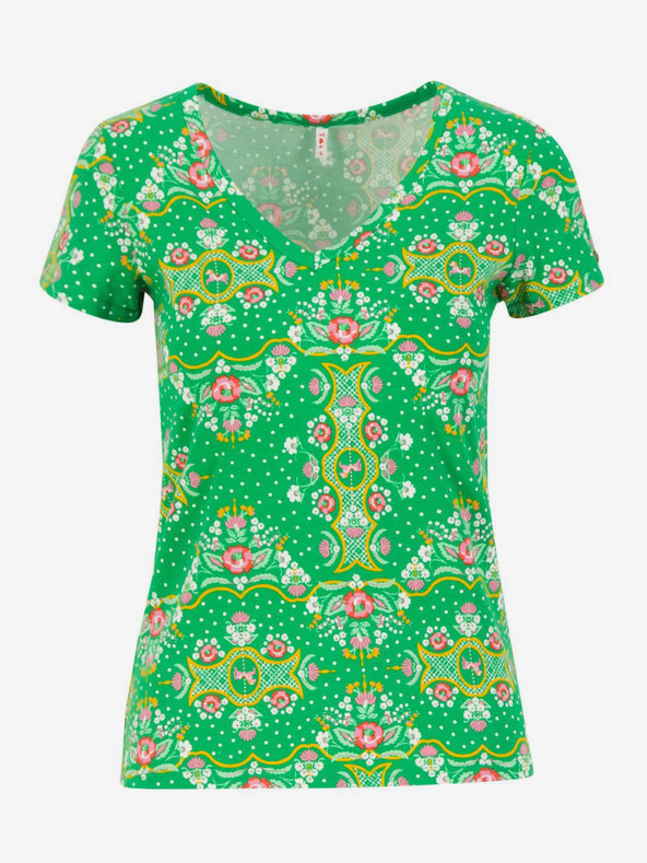 Blutsgeschwister Carnival Carousel T-shirt Verde