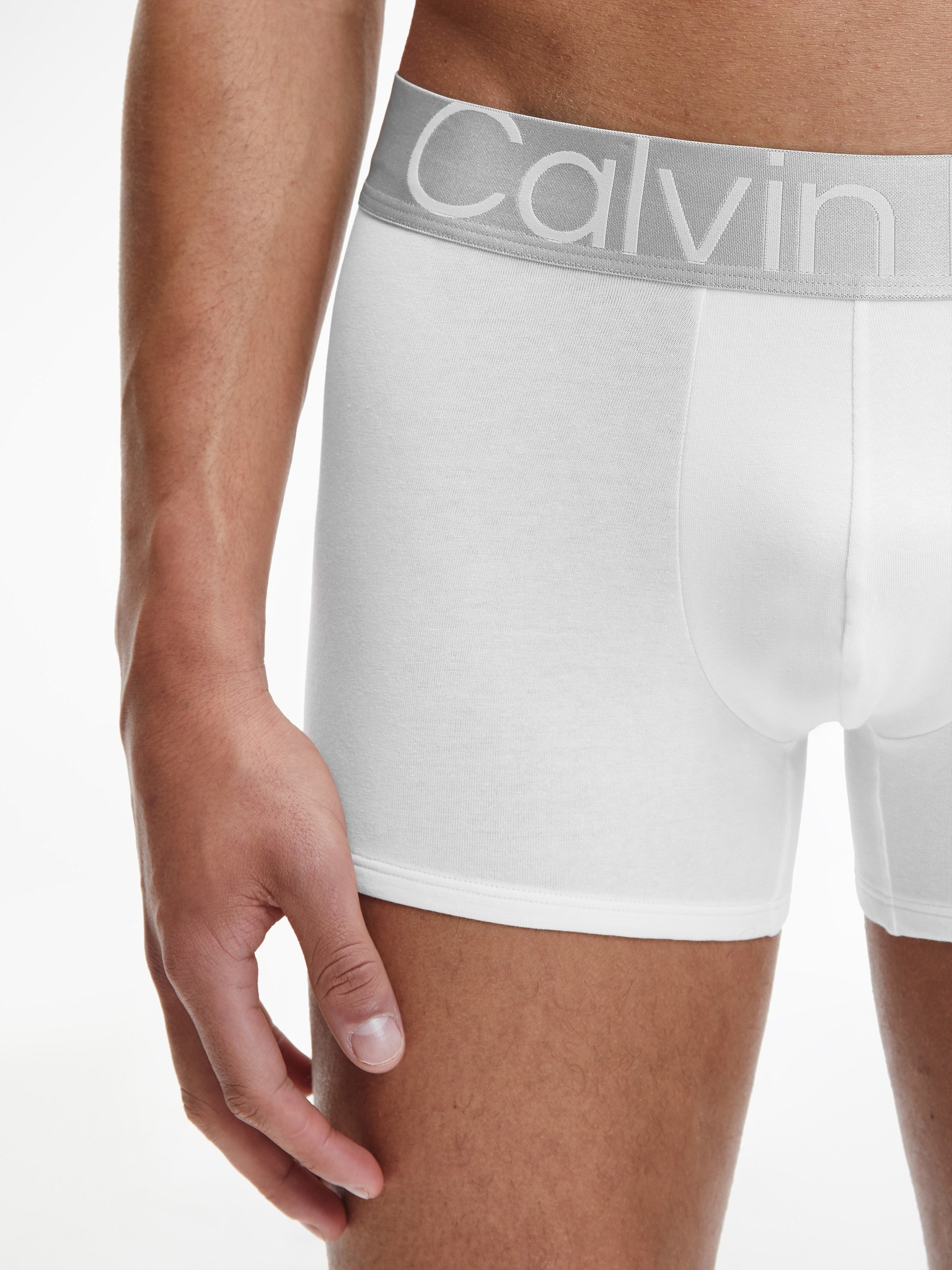 Calvin Klein Steel Micro Low Rise Trunk White