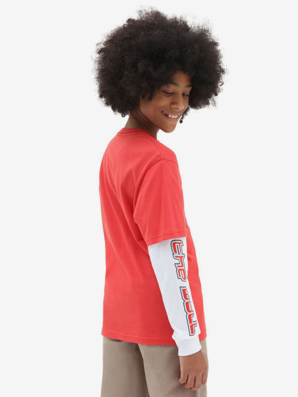 Vans Digitally Free Twofer Kids T-shirt Rojo