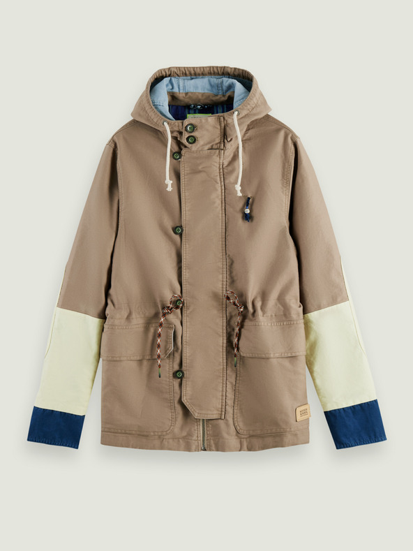 Scotch & Soda Parka Marrón