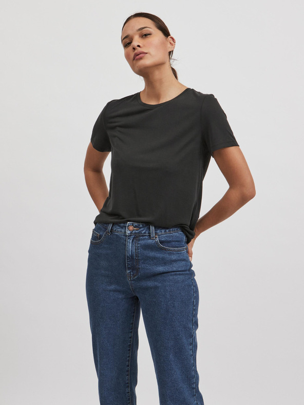 Vila Modala T-shirt Negro