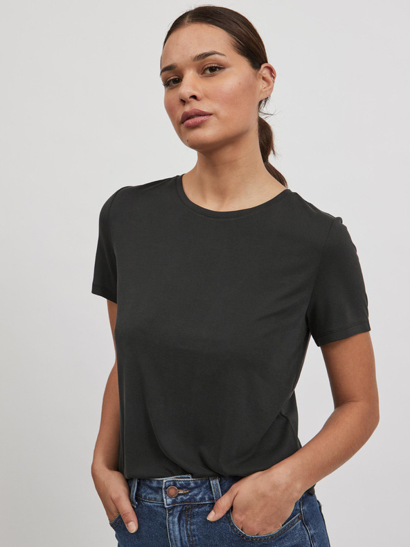 Vila Modala T-shirt Negro