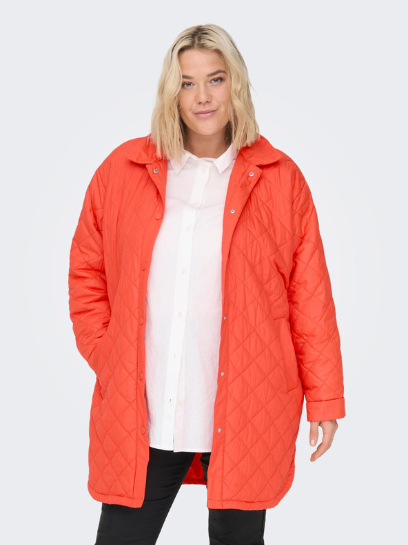 ONLY CARMAKOMA New Tanzia Coat Naranja