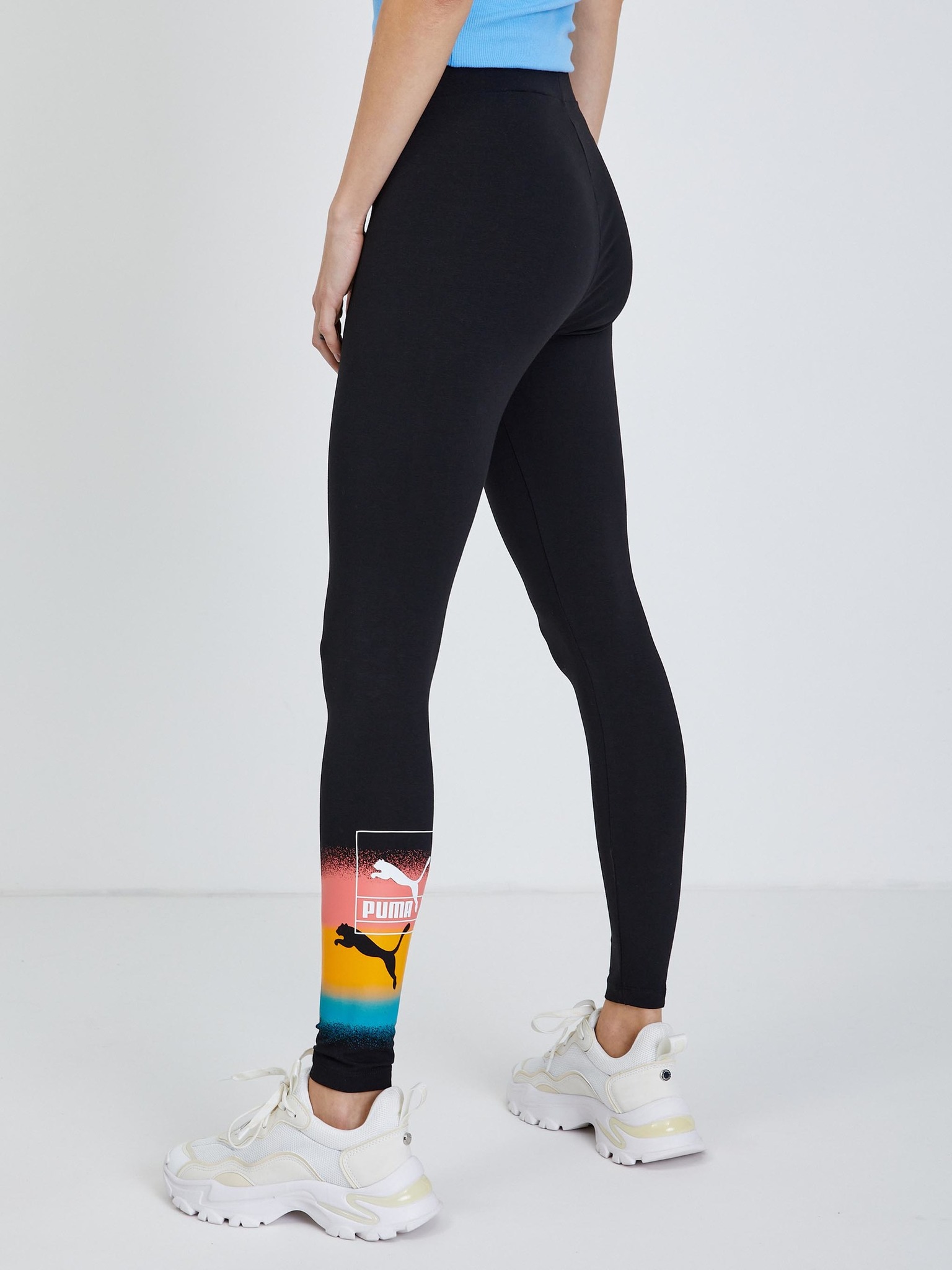 Buy PUMA Women's Brand Love Leggings, Black, Large at