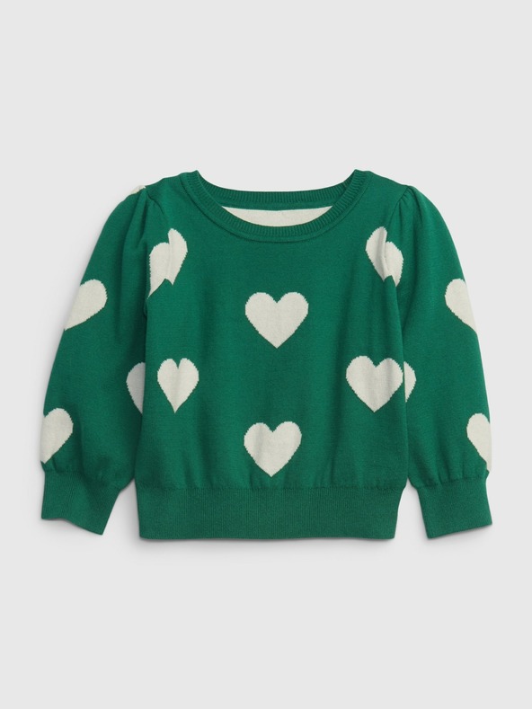 GAP Sweter dziecięcy Zielony