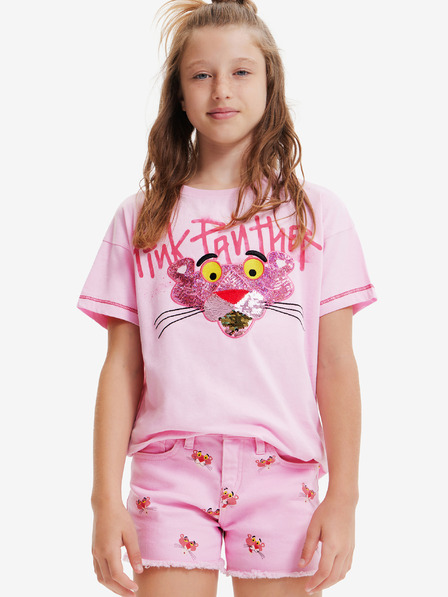 Desigual Pink Panther Triko dětské