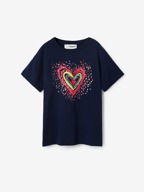 Desigual Heart Triko dětské