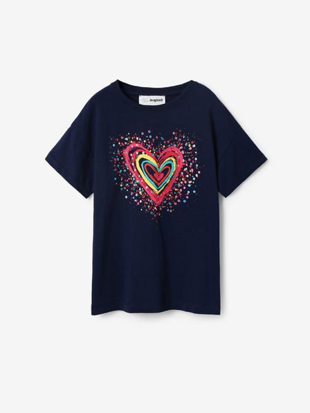 Desigual Heart Triko dětské