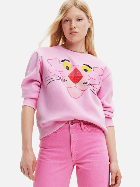 Desigual Pink Panther Mikina