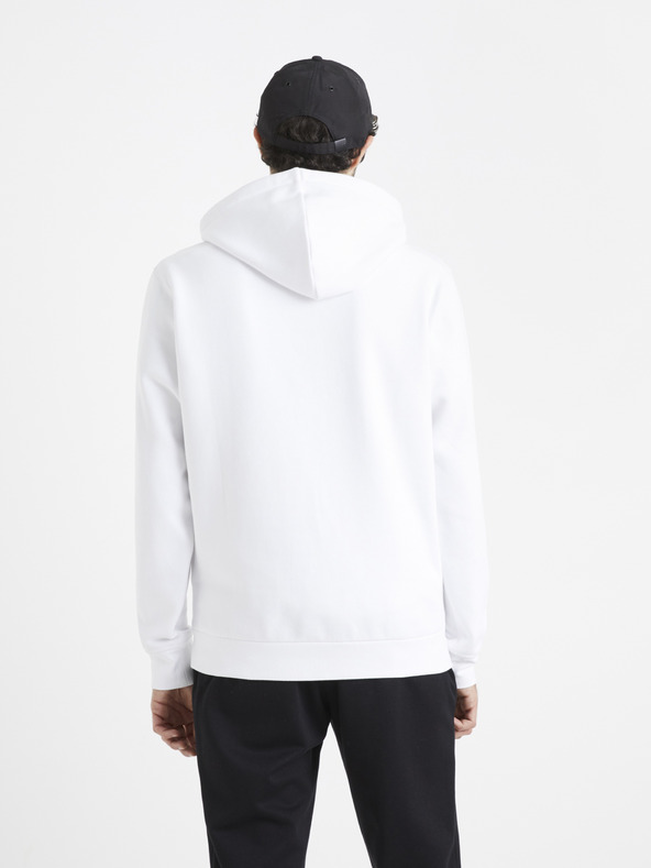 Celio Vesix Sweatshirt Blanco