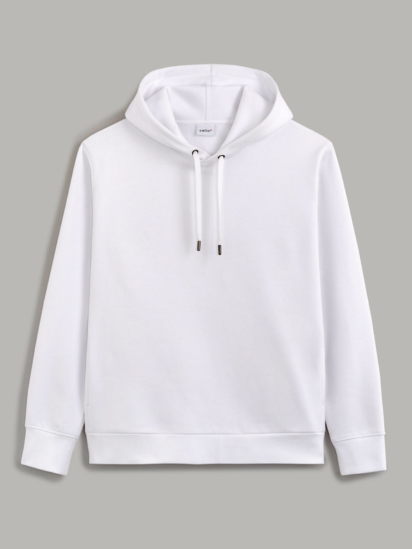 Celio Vesix Sweatshirt Blanco