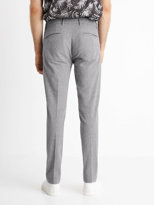 Celio Bosi Chino Trousers Gris