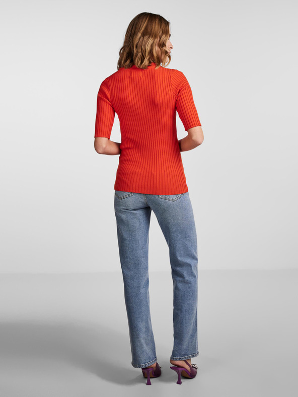 Pieces Crista Sweater Rojo