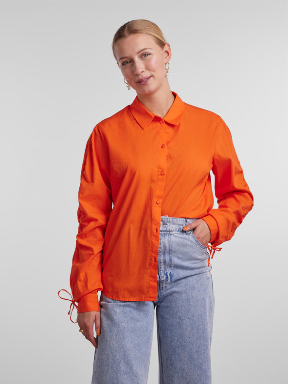 Pieces Brenna Blouse Naranja