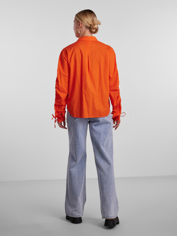 Pieces Brenna Blouse Naranja