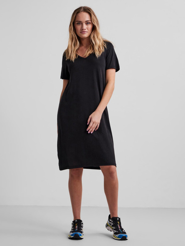 Pieces Amala Dresses Negro