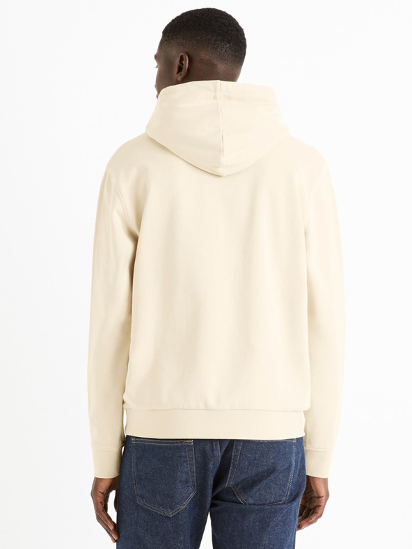 Celio Tehoodie Sweatshirt Beis