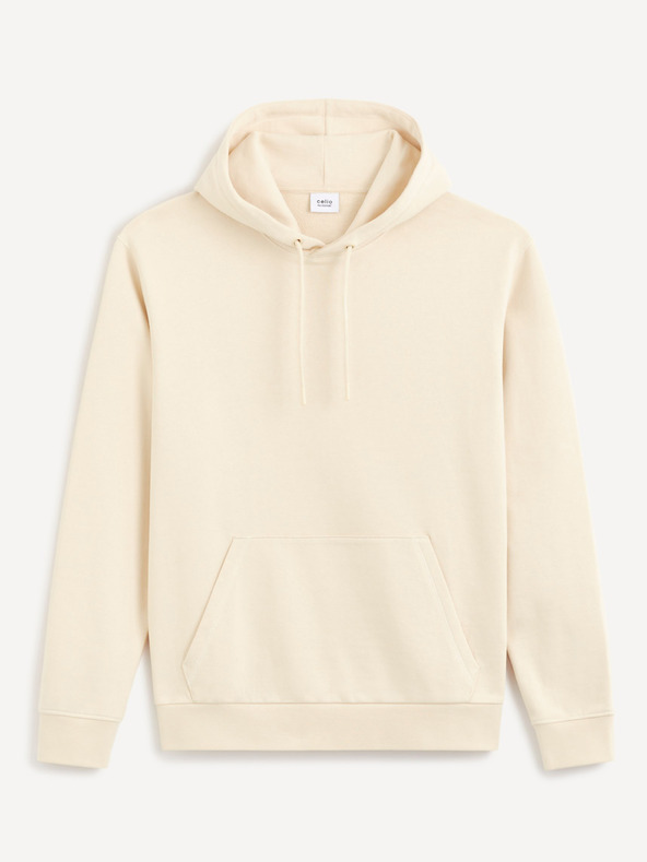 Celio Tehoodie Sweatshirt Beis