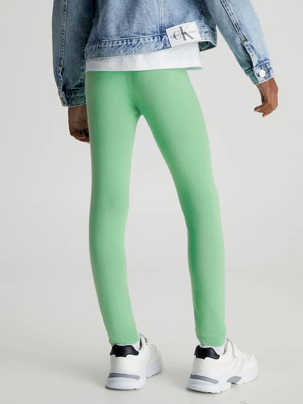 Calvin Klein Jeans Leggings Infantiles Verde