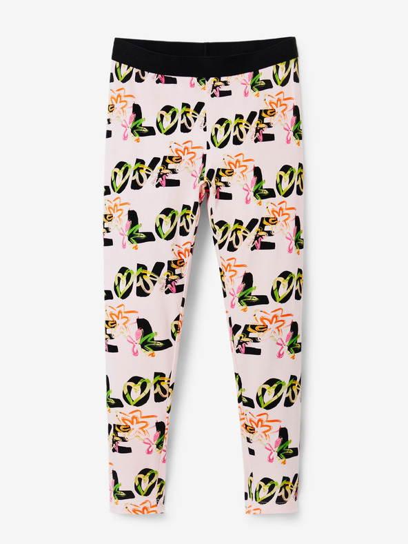 Desigual Garden Kids Leggings Rosa