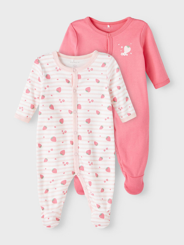 Name It Night Suit Kids Body Rosa