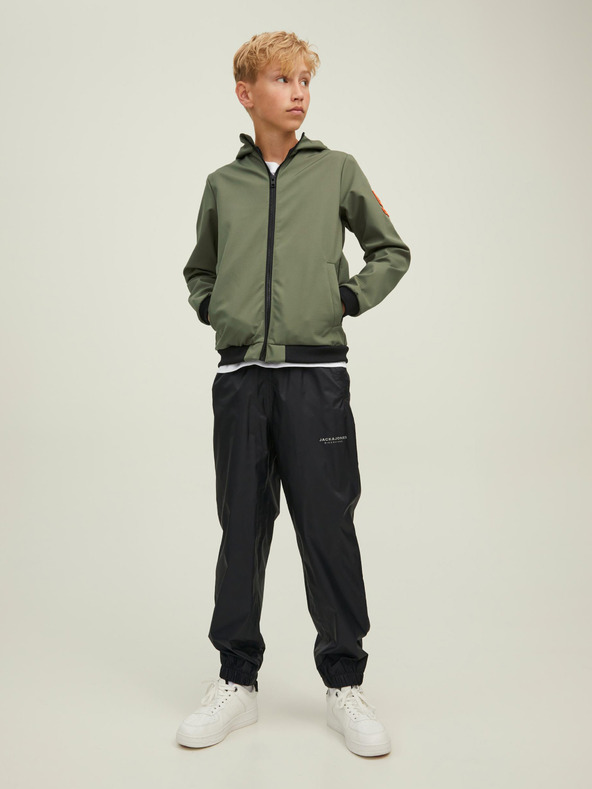 Jack & Jones Classic Waffle Kids Jacket Verde