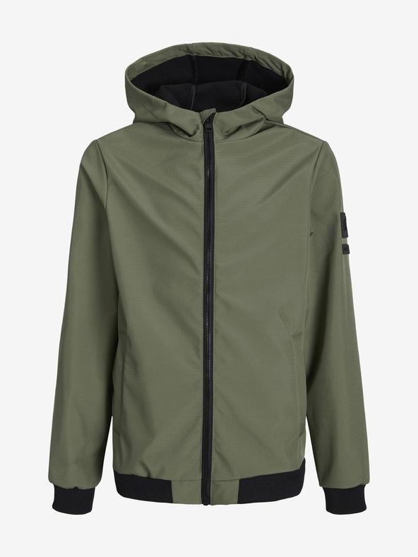 Jack & Jones Classic Waffle Kids Jacket Verde