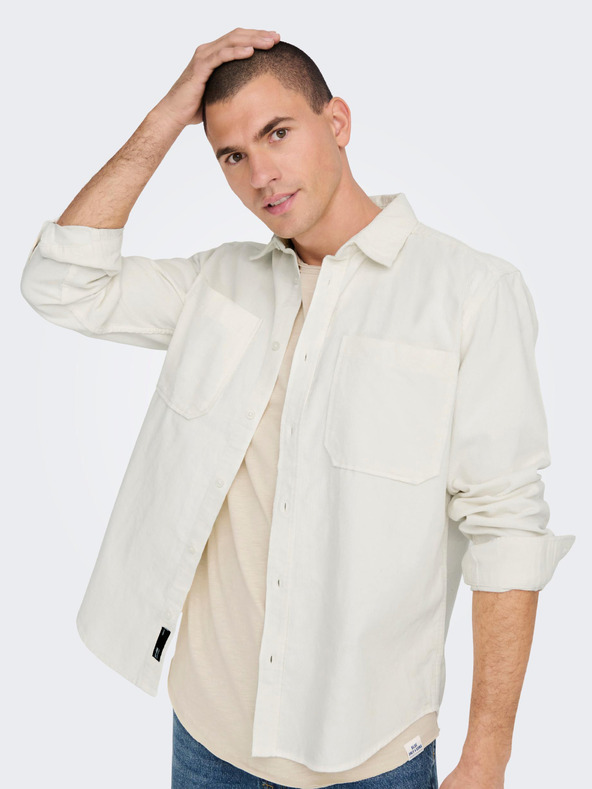 ONLY & SONS Alp Jacket Blanco