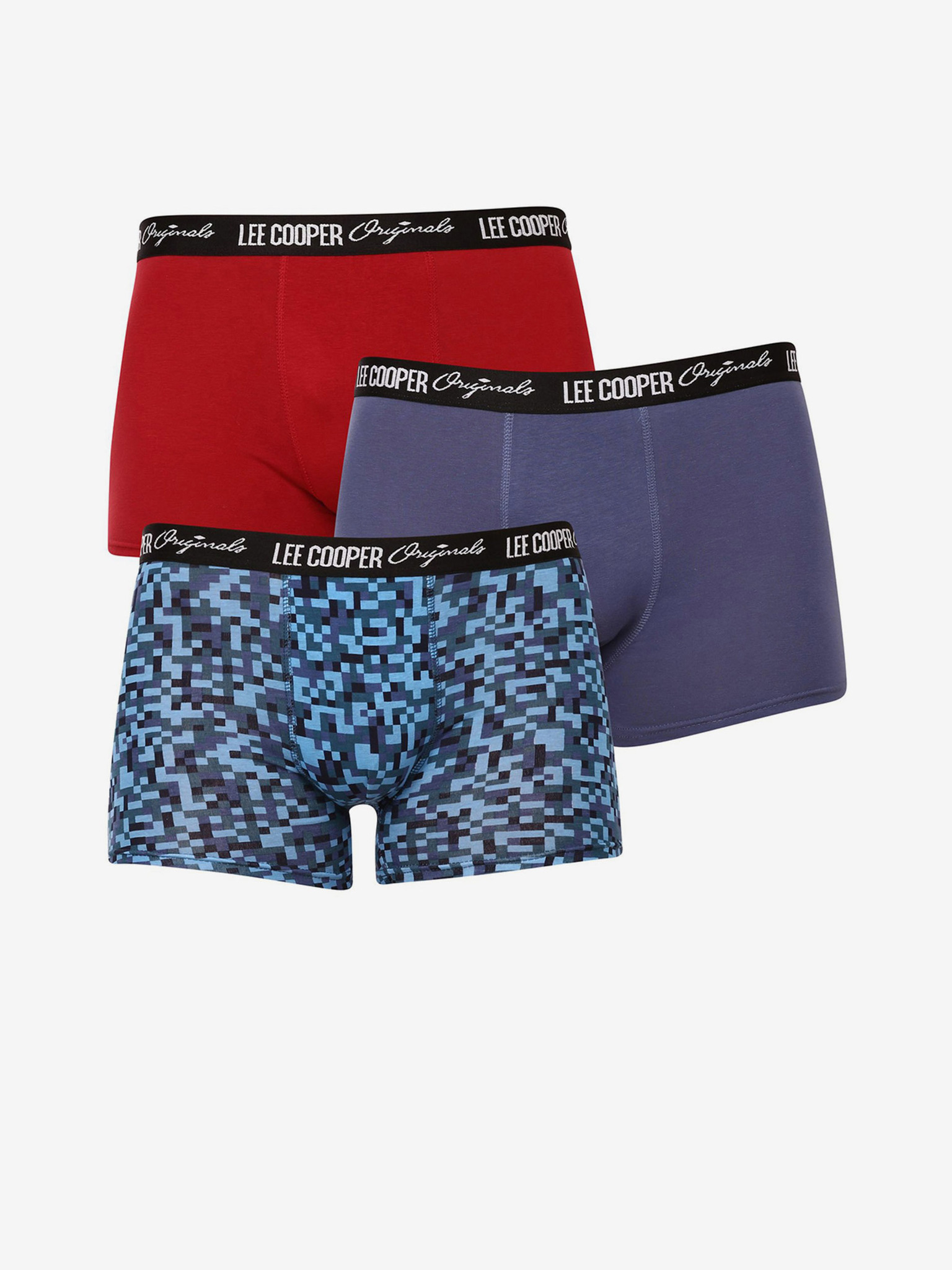 Boxerky 3 ks Lee Cooper