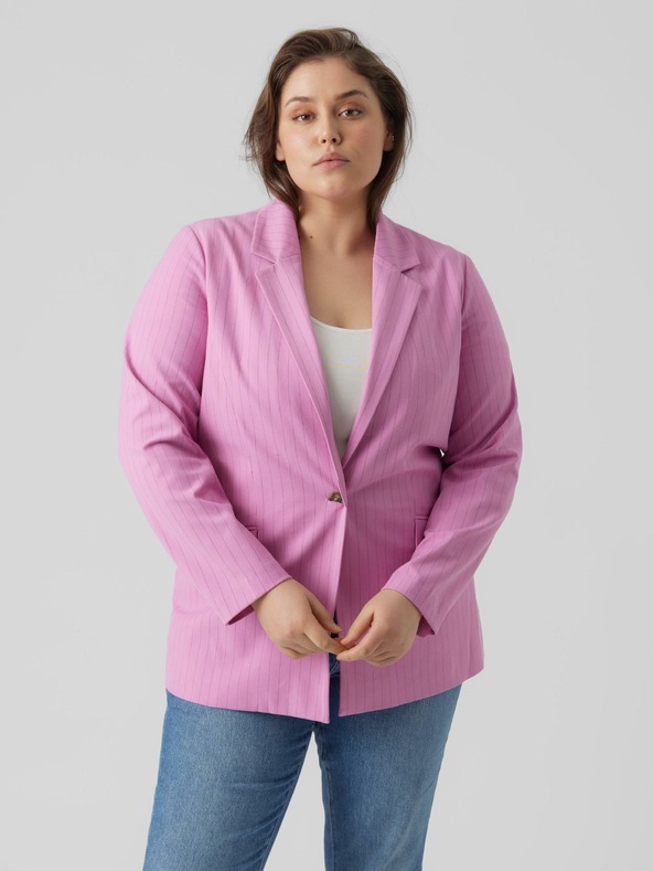 Vero Moda Curve Listakia Jacket Rosa