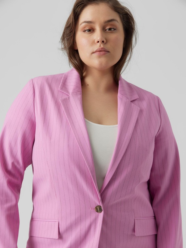 Vero Moda Curve Listakia Jacket Rosa