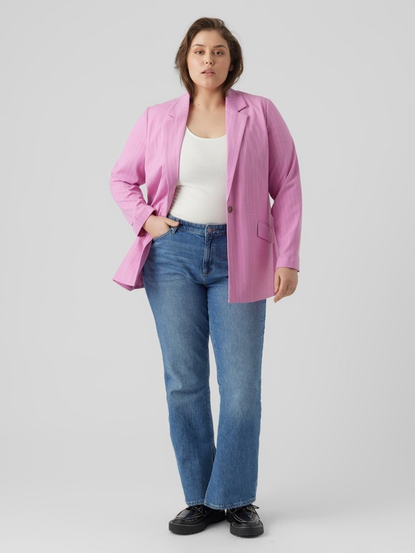 Vero Moda Curve Listakia Jacket Rosa