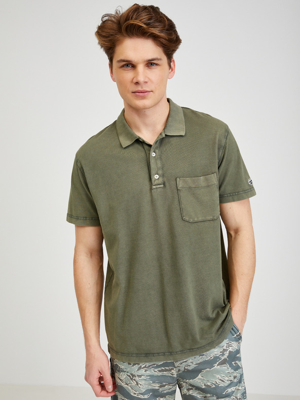 Diesel Camiseta Polo Verde