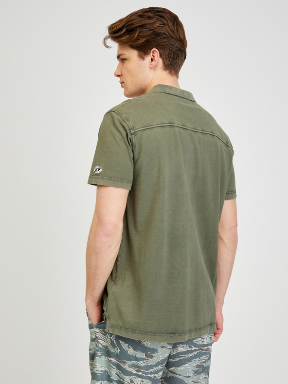 Diesel Camiseta Polo Verde