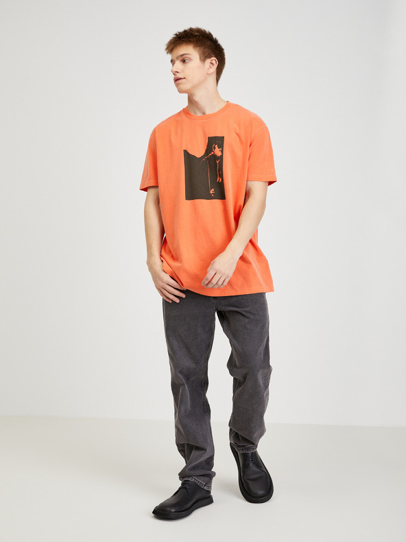 Diesel Camiseta Naranja