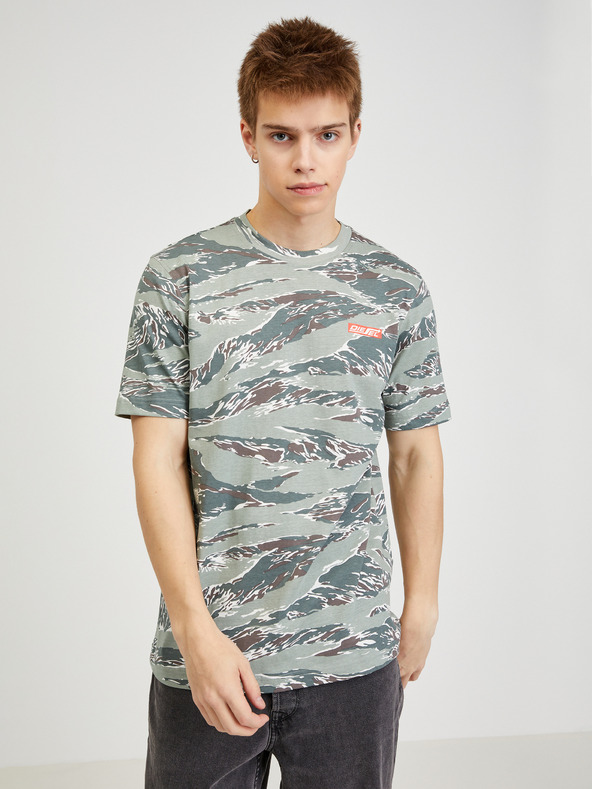 Diesel Camiseta Verde