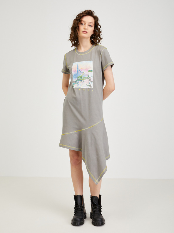 Diesel Vestido Gris