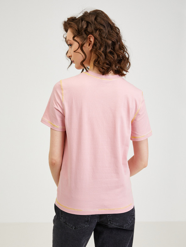 Diesel Camiseta Rosa