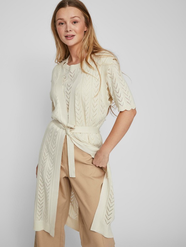 Vila Shelley Cardigan Blanco