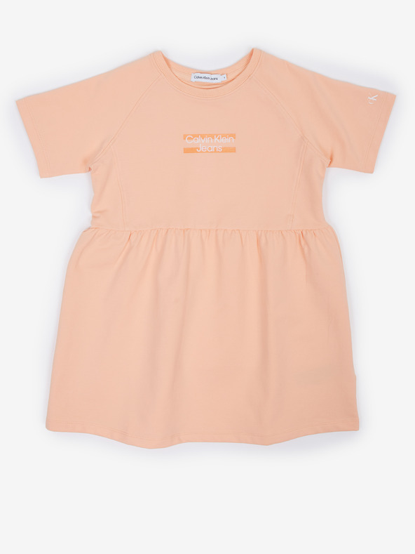 Calvin Klein Jeans Camiseta Infantil Naranja