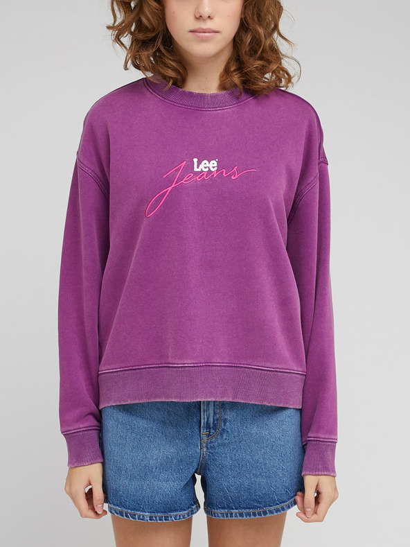 Lee Sudadera Violeta