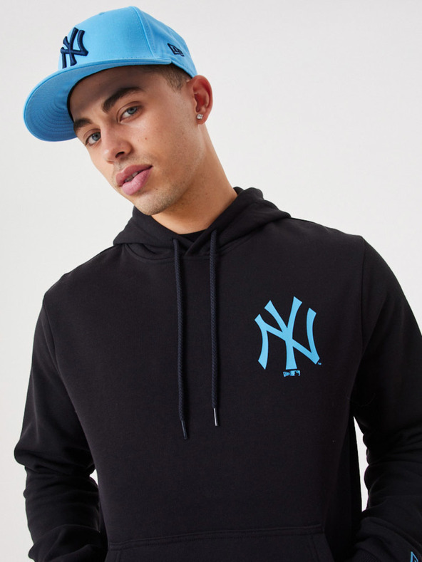 New Era New York Yankees MLB League Essential Sweatshirt Negro