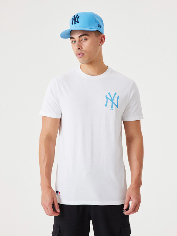 New Era New York Yankees MLB League Essential T-shirt Blanco