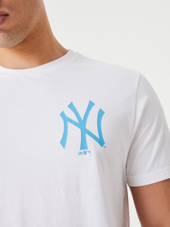 New Era New York Yankees MLB League Essential T-shirt Blanco