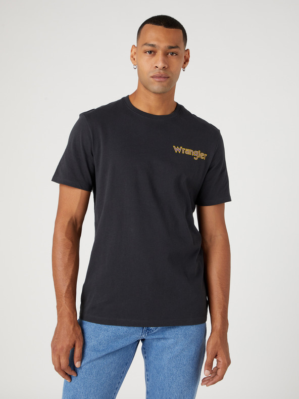 Wrangler Camiseta Negro