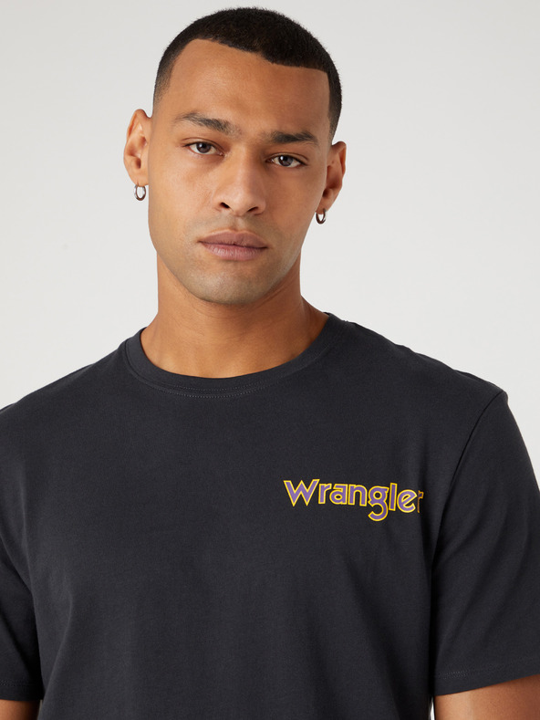 Wrangler Camiseta Negro