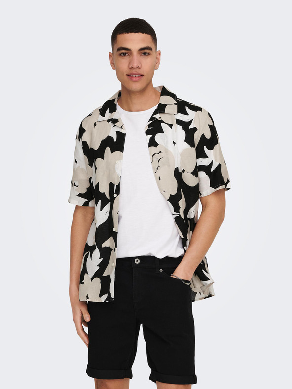 ONLY & SONS Trev Shirt Negro