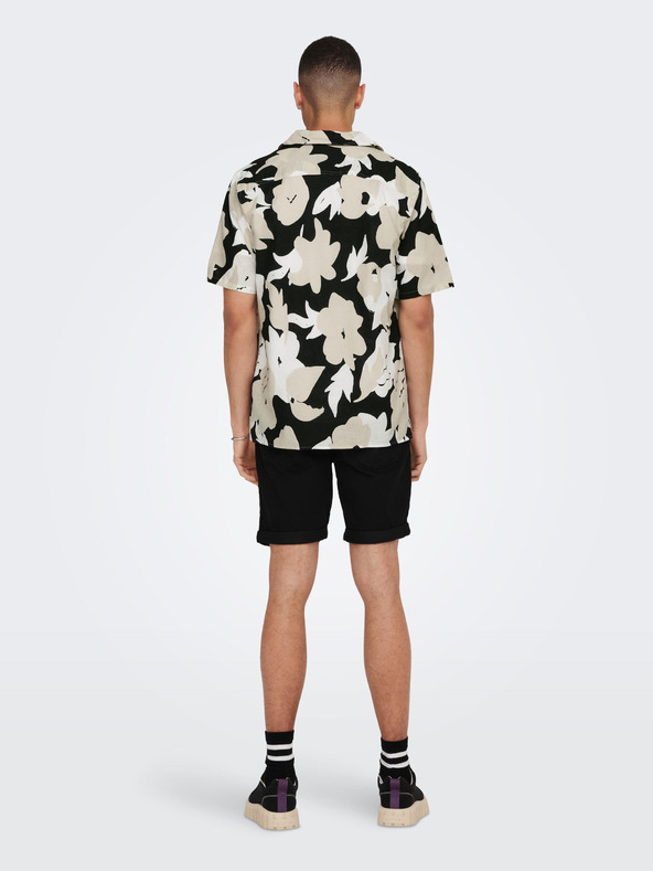 ONLY & SONS Trev Shirt Negro