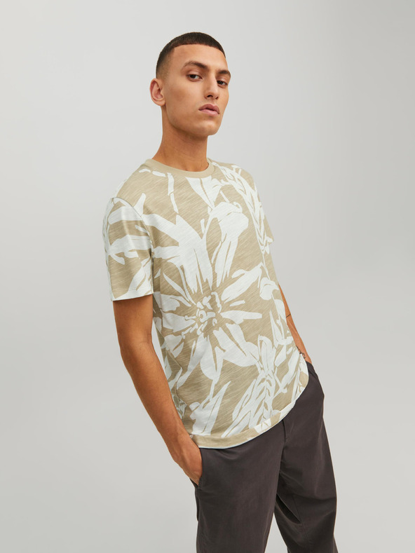 Jack & Jones Tropic T-shirt Beis