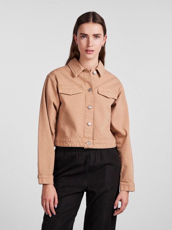 Pieces Tessie Jacket Marrón